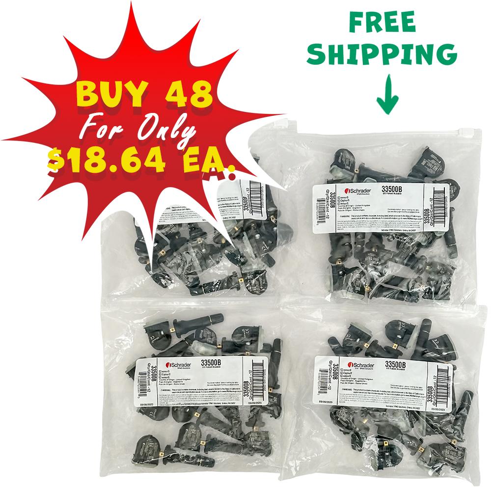 Schrader 33500 TPMS EZ-sensor Bundle (315/314.9/433 Mhz) (48/Bag)
